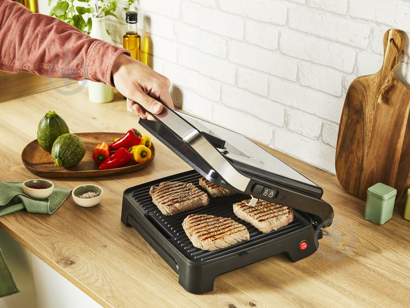 ВИТРИНА! Гриль Tefal Inicio Adjust GC272D10 - фото 7 ВИТРИНА! Гриль Tefal Inicio Adjust GC272D10 - фото 7