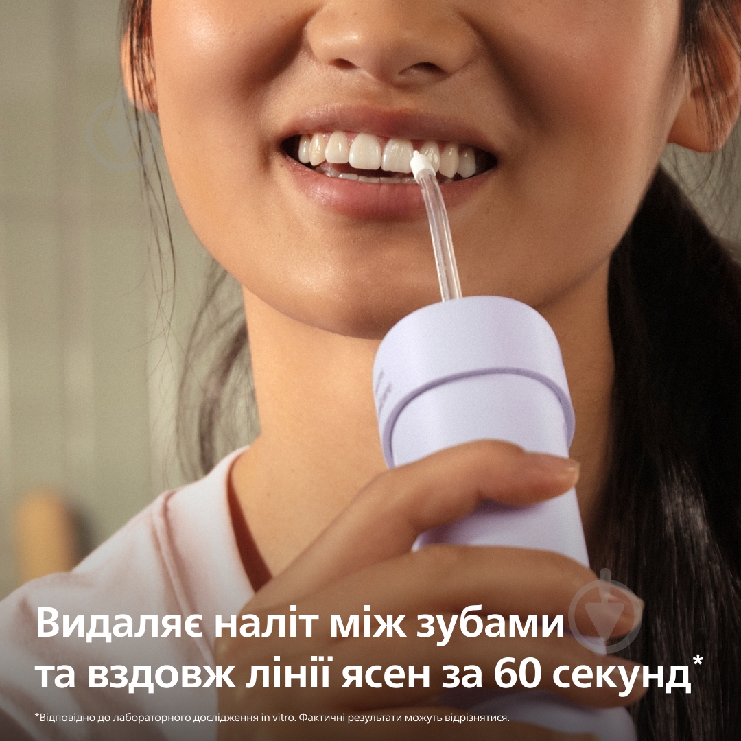 ВИТРИНА! Ирригатор Philips Sonicare HX3333/23 Compact Flosser 1000 - фото 4 ВИТРИНА! Ирригатор Philips Sonicare HX3333/23 Compact Flosser 1000 - фото 4
