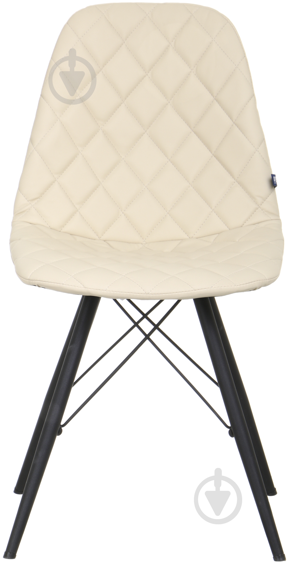 Стул обеденный Nowy Styl Liya 4LX Black (Box-2) (CH) ECO-07 черный/молочный - фото 2