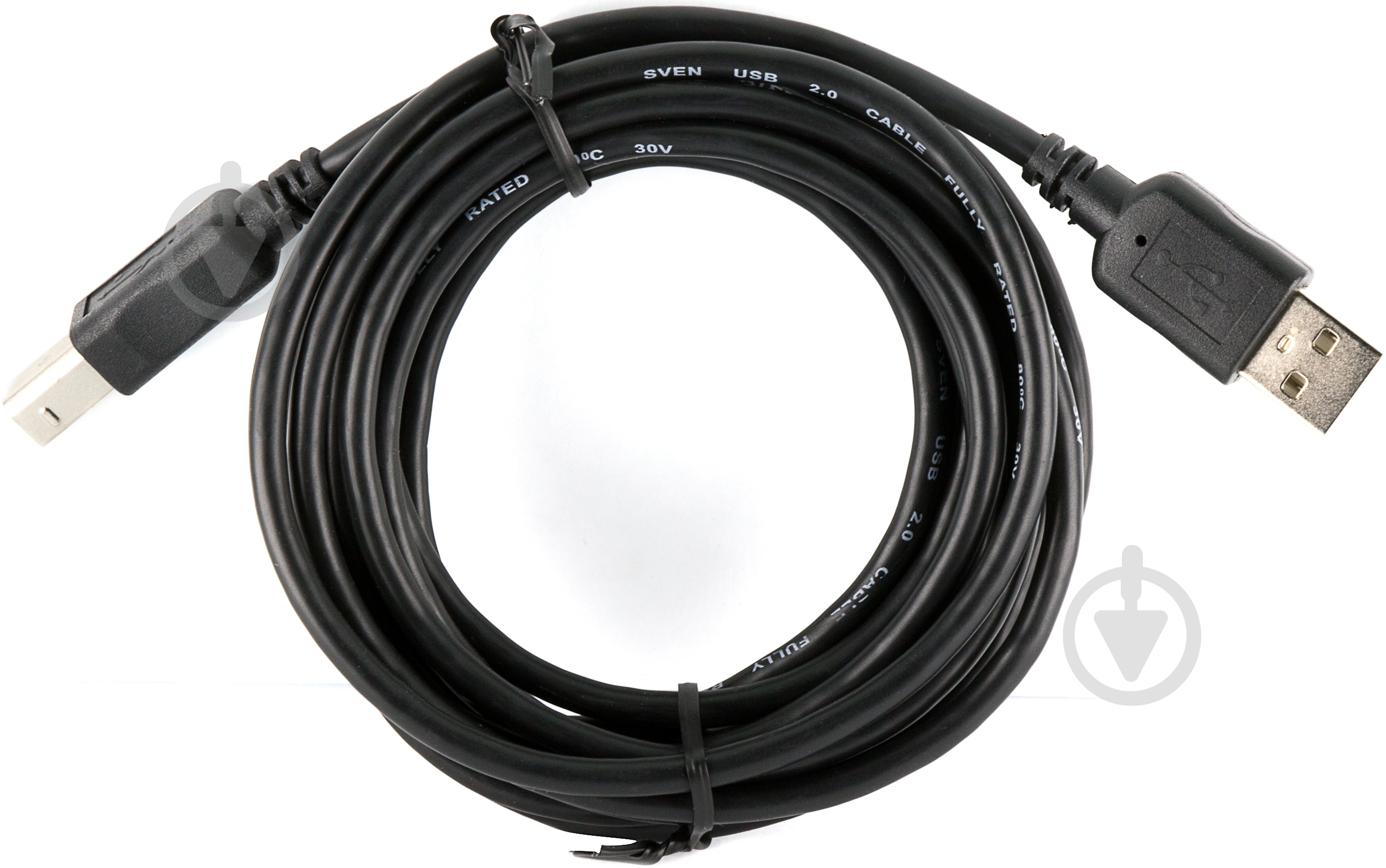 Кабель Sven USB Bm – USB 3 м черный - фото 3