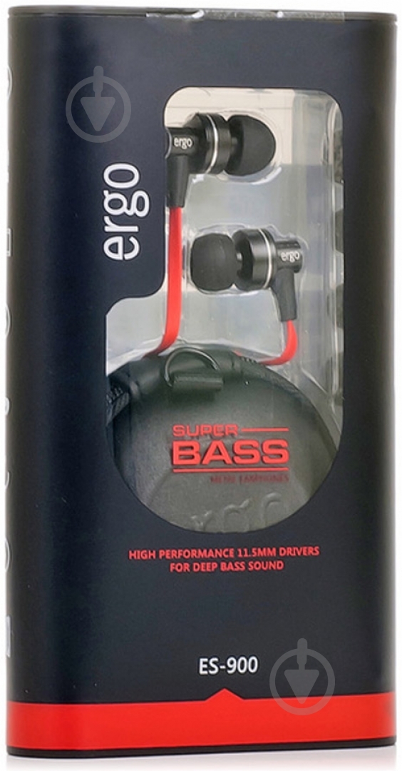 Наушники Ergo ES-900 black - фото 2