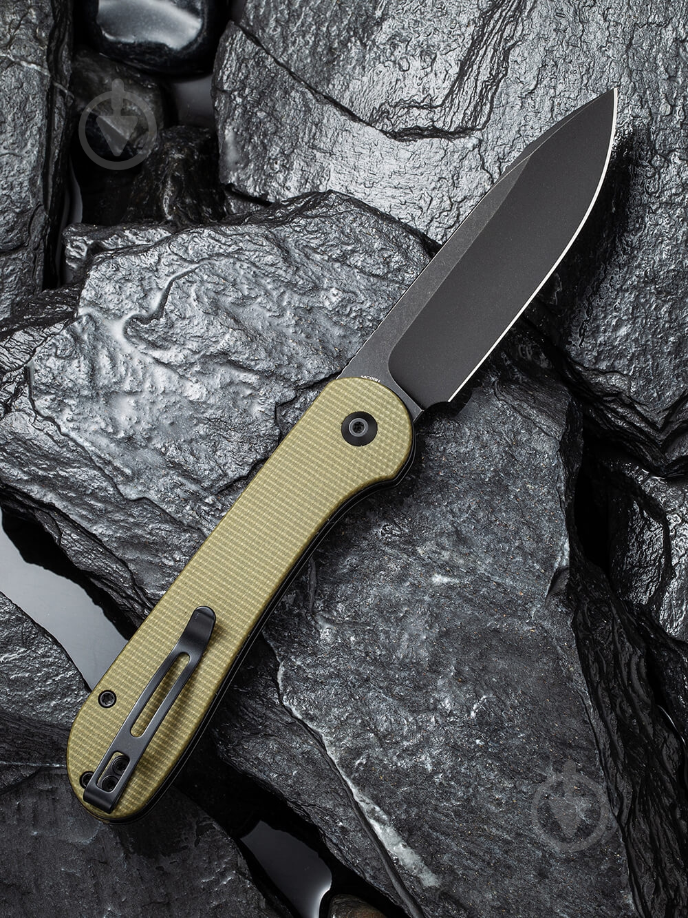 Нож складной Civivi Button Lock Elementum C2103B - фото 2