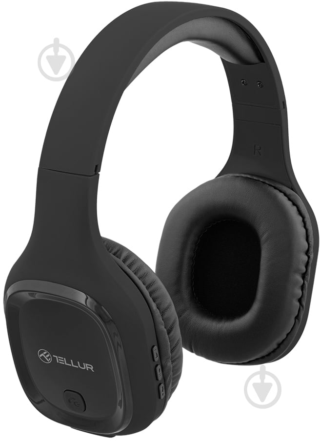 Наушники Tellur Pulse Bluetooth Over-Ear black (TLL511271) - фото 1 Наушники Tellur Pulse Bluetooth Over-Ear black (TLL511271) - фото 1