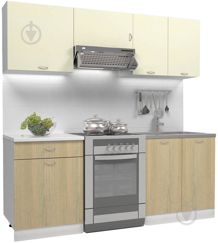 Кухня Дария МДФ 2 м - фото 1