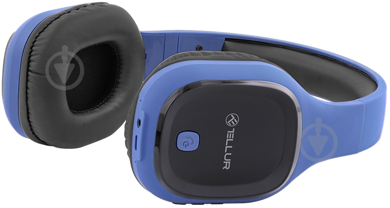 Наушники Tellur Pulse Bluetooth Over-Ear blue (TLL511281) - фото 2