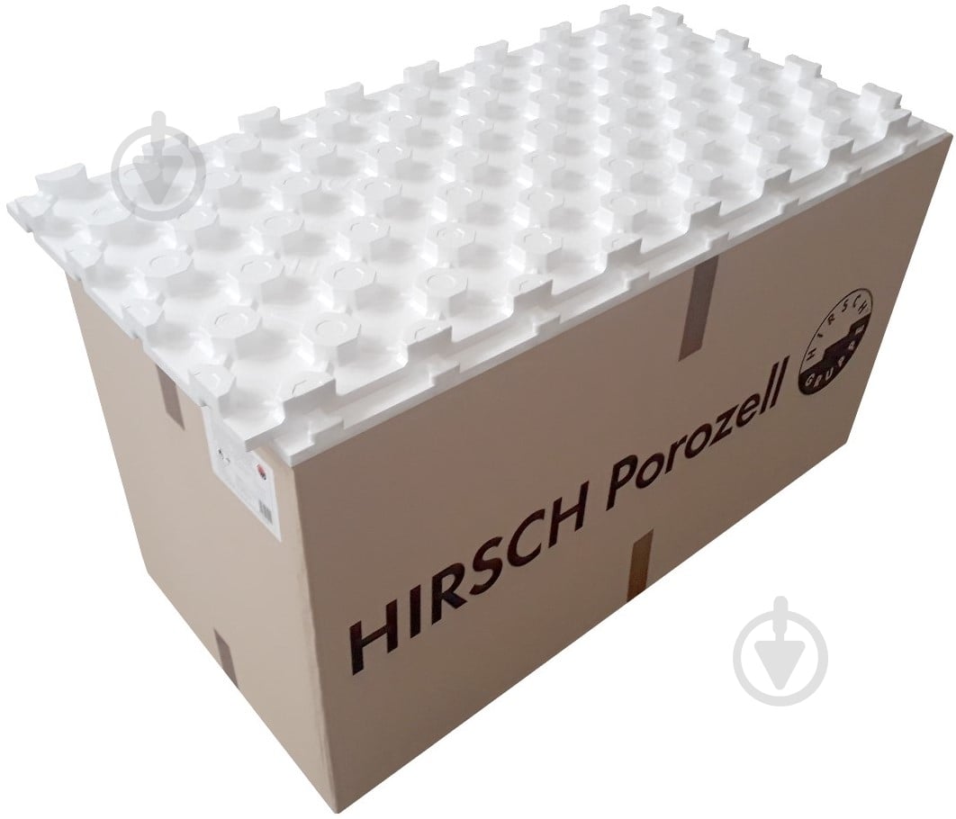 Плита пінополістирольна HIRSCH 1200x600x20 мм EPS 120 FHP 12 шт/уп - фото 1