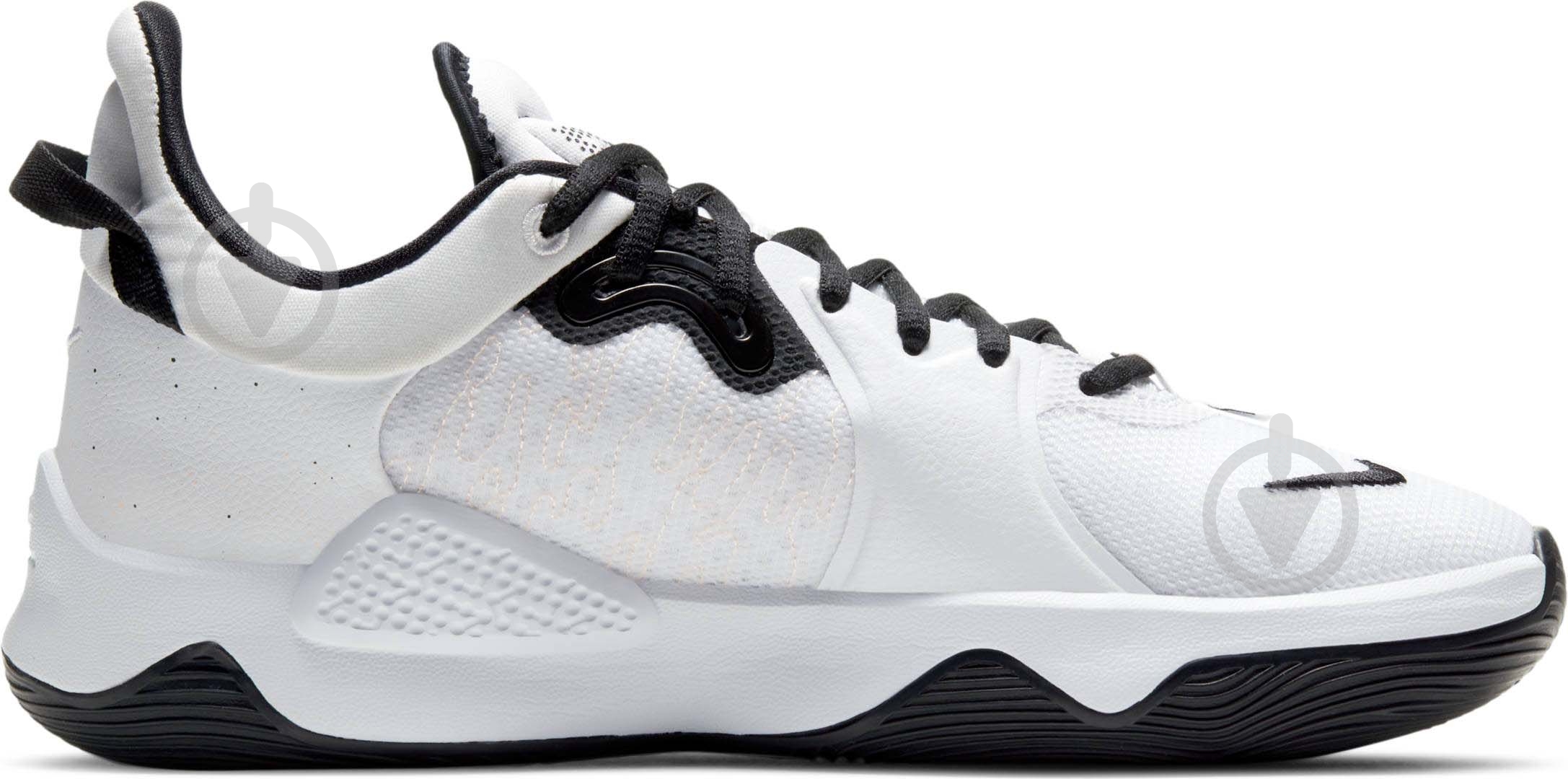 Кроссовки Nike PG 5 CW3143-100 р.47,5 белые - фото 2