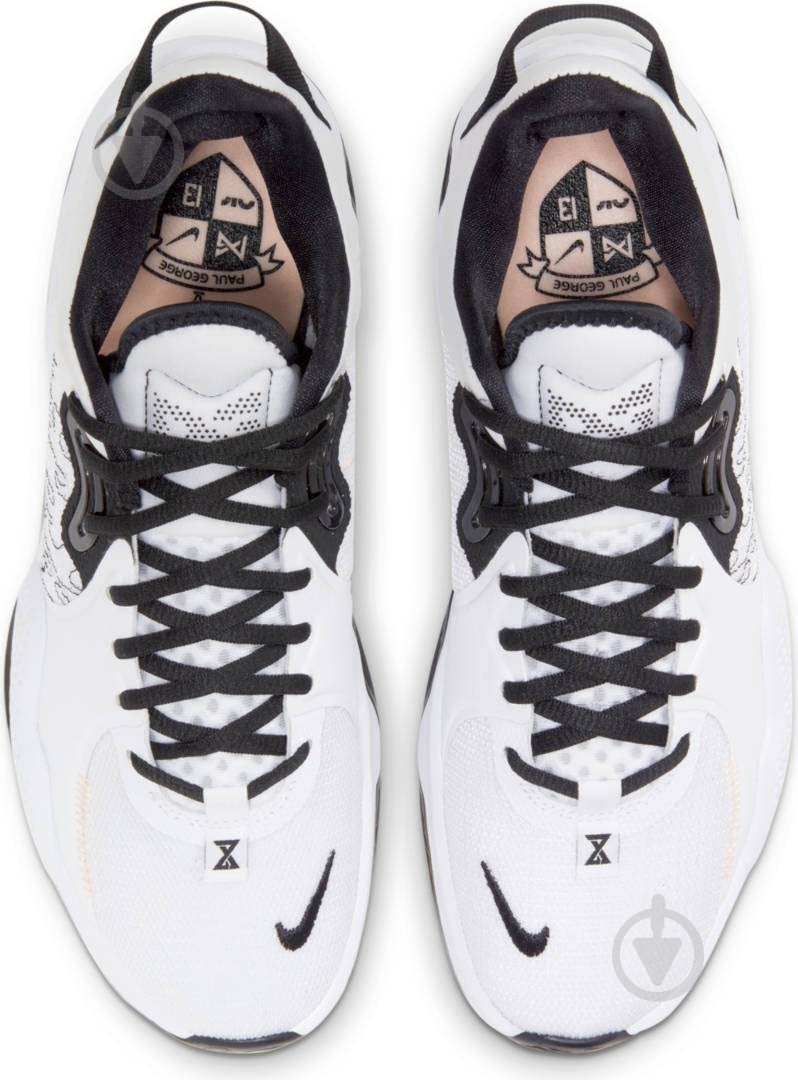 Кроссовки Nike PG 5 CW3143-100 р.47,5 белые - фото 7