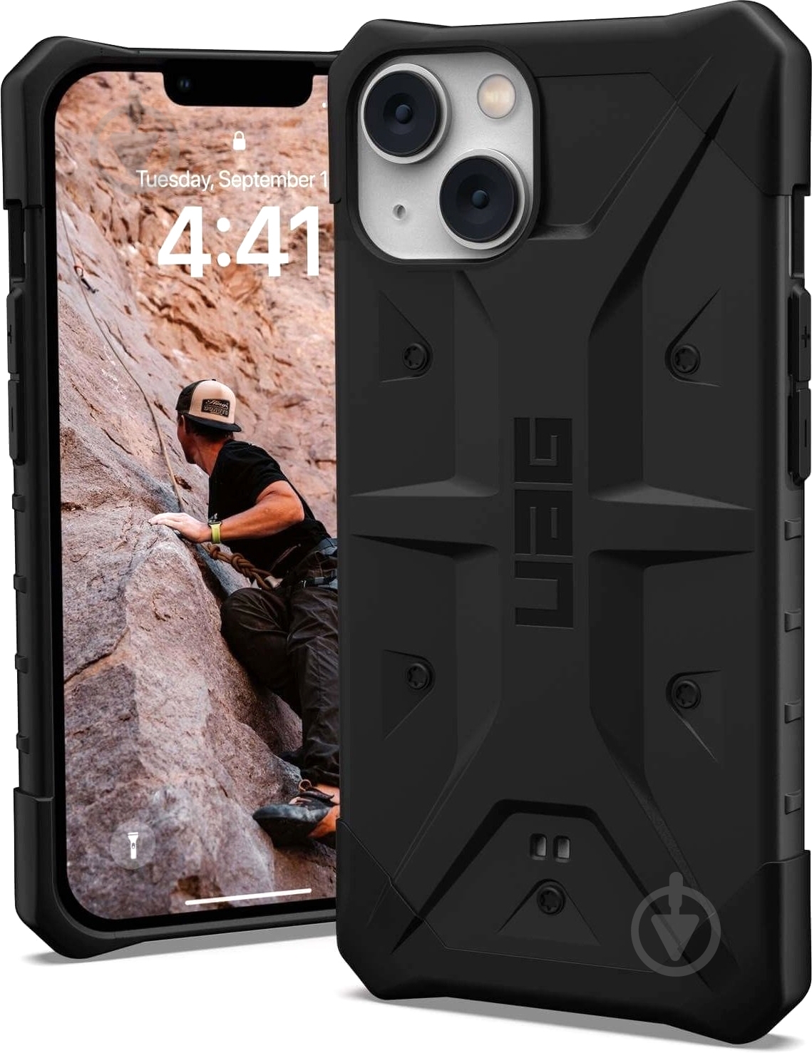 Чехол UAG Pathfinder для Apple iPhone 14 black (114060114040) - фото 3