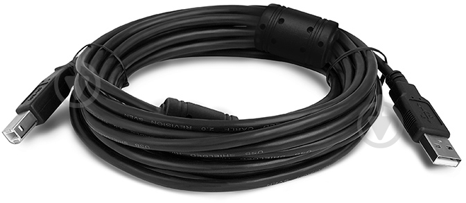 Кабель Sven USB Bm – USB 1 м черный (USB2.0 PRO Am-Bm , 1) - фото 1