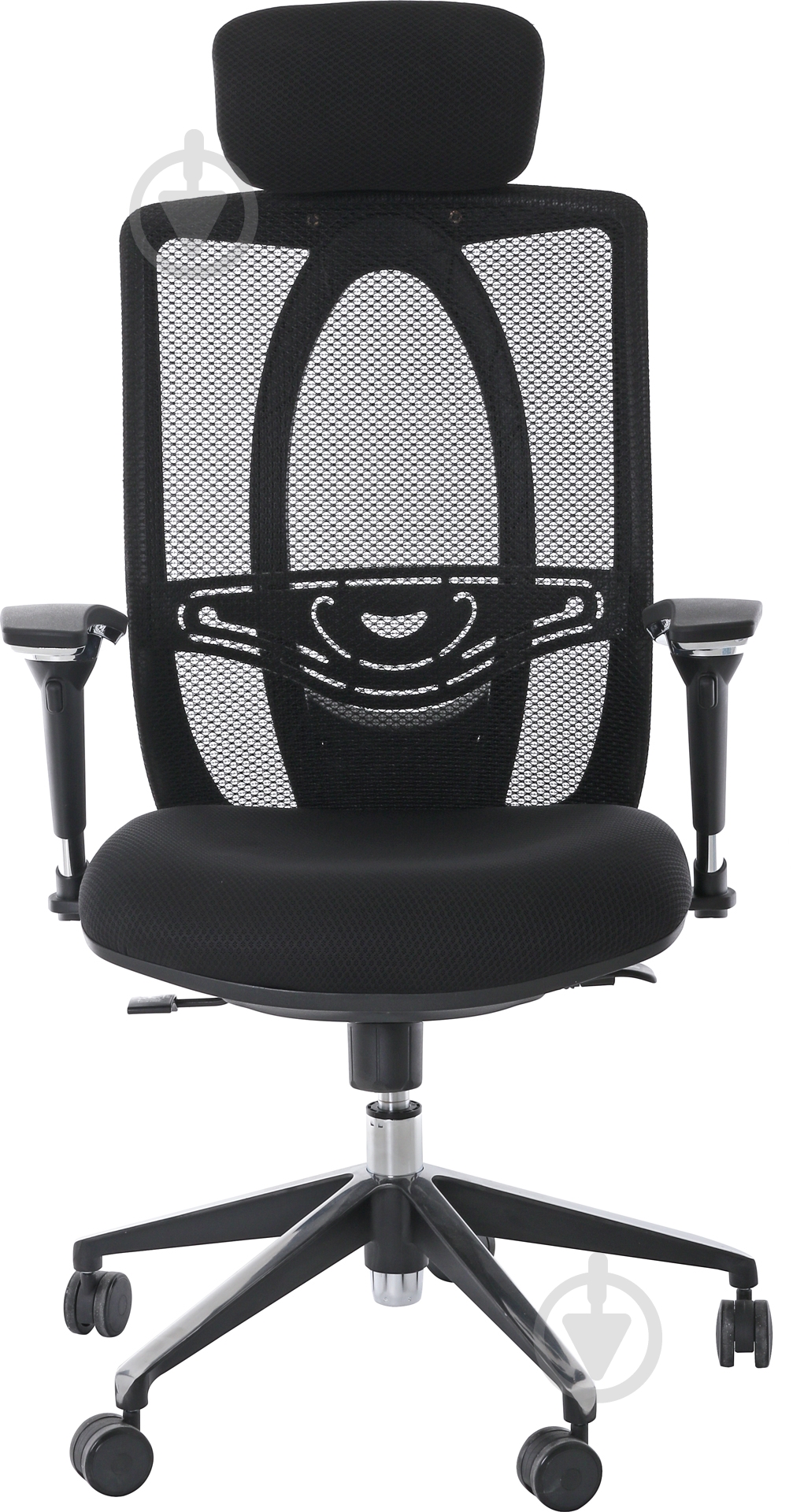 Кресло Barsky Black Chrom BB-01 черный - фото 2