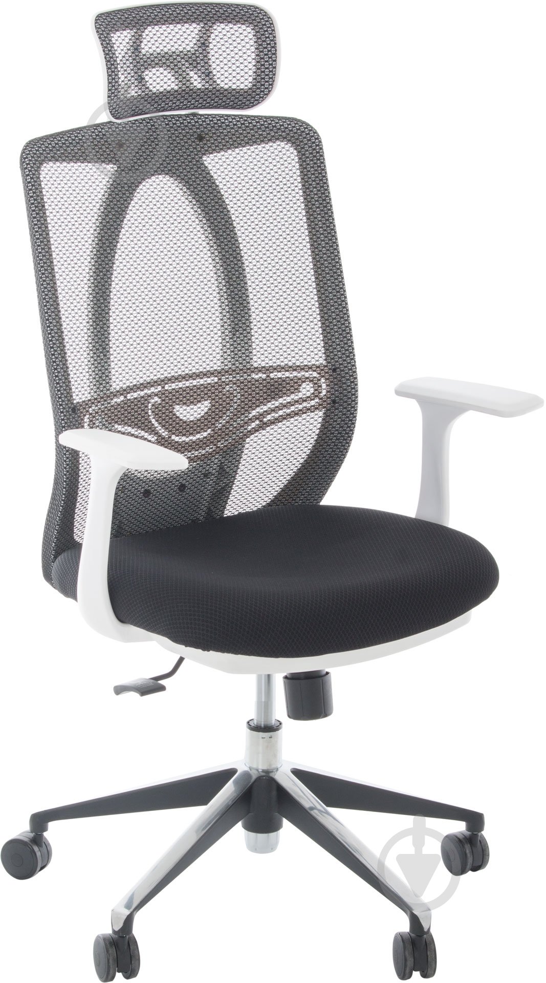 Кресло Barsky BW-02 черно-серый - фото 1