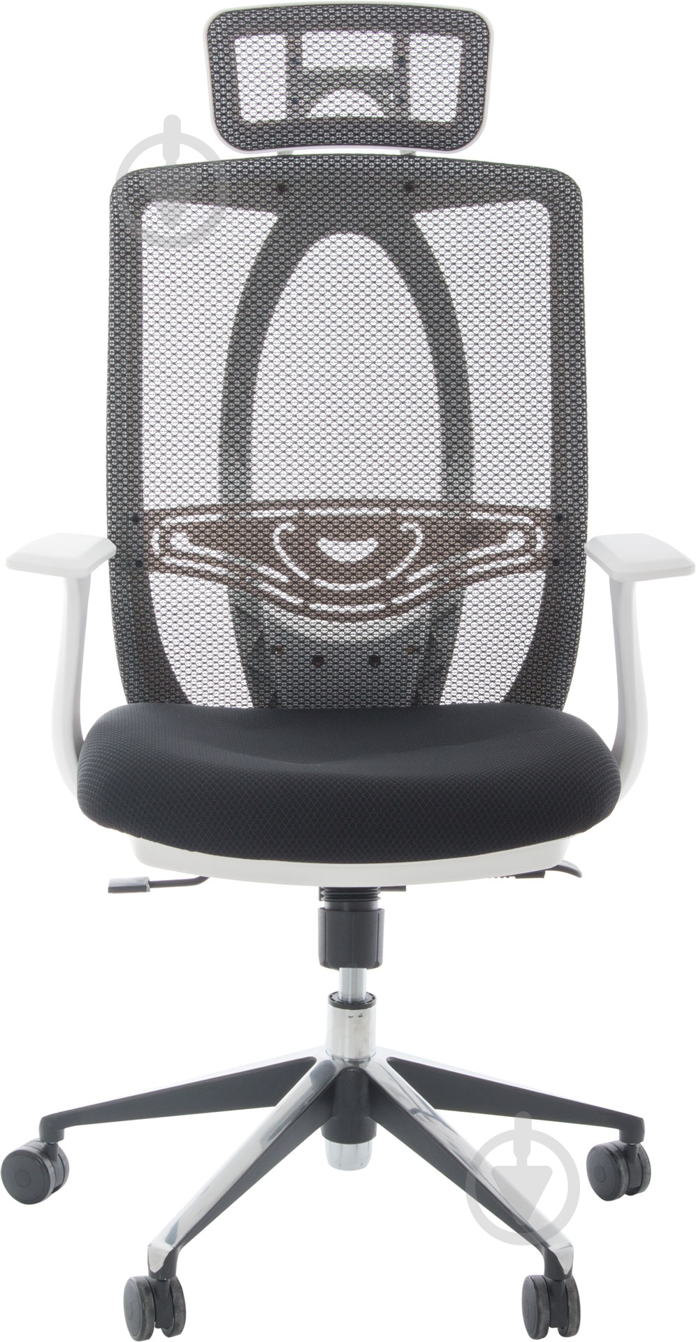 Кресло Barsky BW-02 черно-серый - фото 2