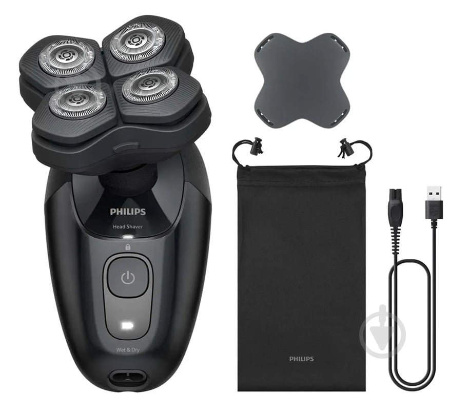 ВИТРИНА! Бритва для головы Philips HS5980/15 Pro серии 5000 - фото 1 ВИТРИНА! Бритва для головы Philips HS5980/15 Pro серии 5000 - фото 1