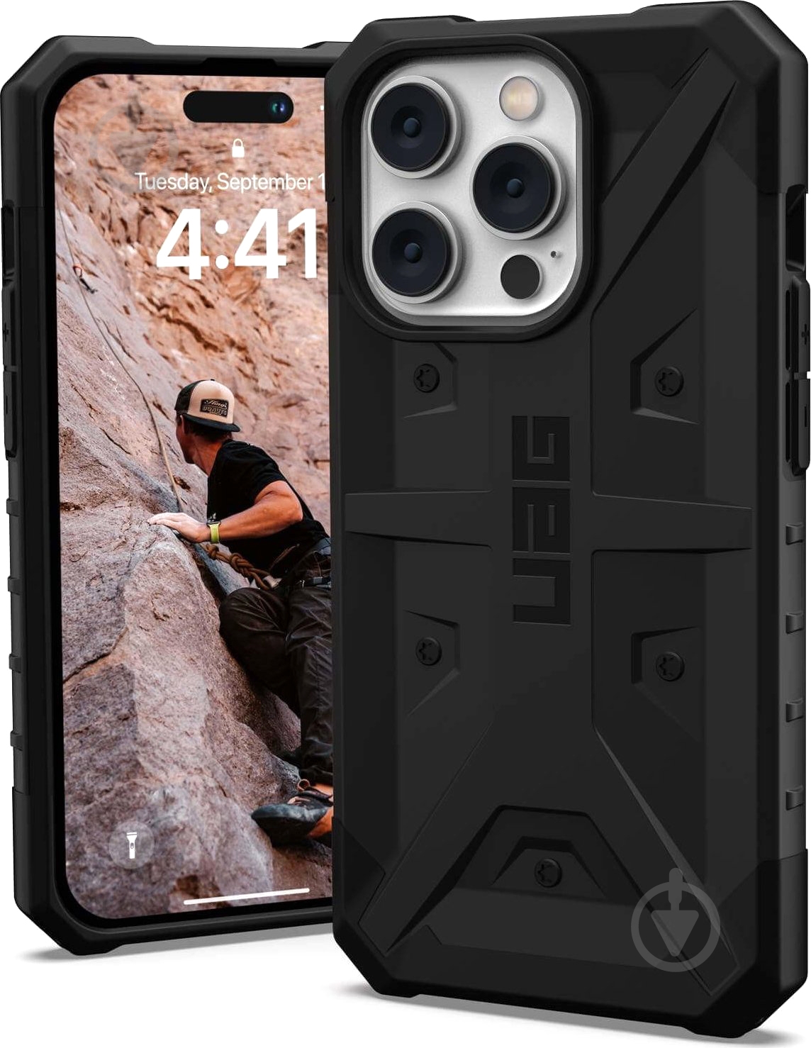 Чехол UAG Pathfinder для Apple iPhone 14 Pro black (114062114040) - фото 3