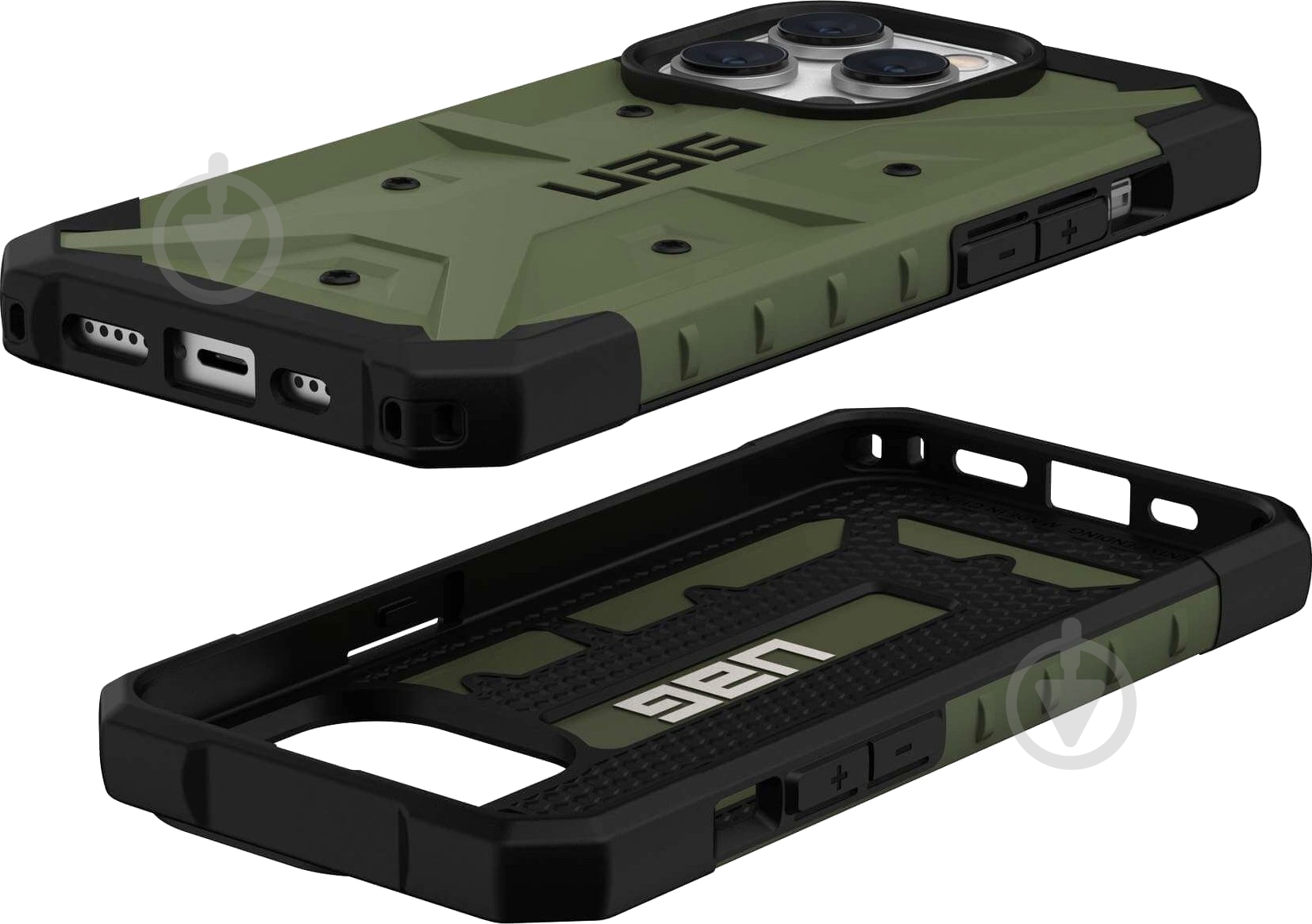 Чехол UAG Pathfinder для Apple iPhone 14 Pro olive (114062117272) - фото 2