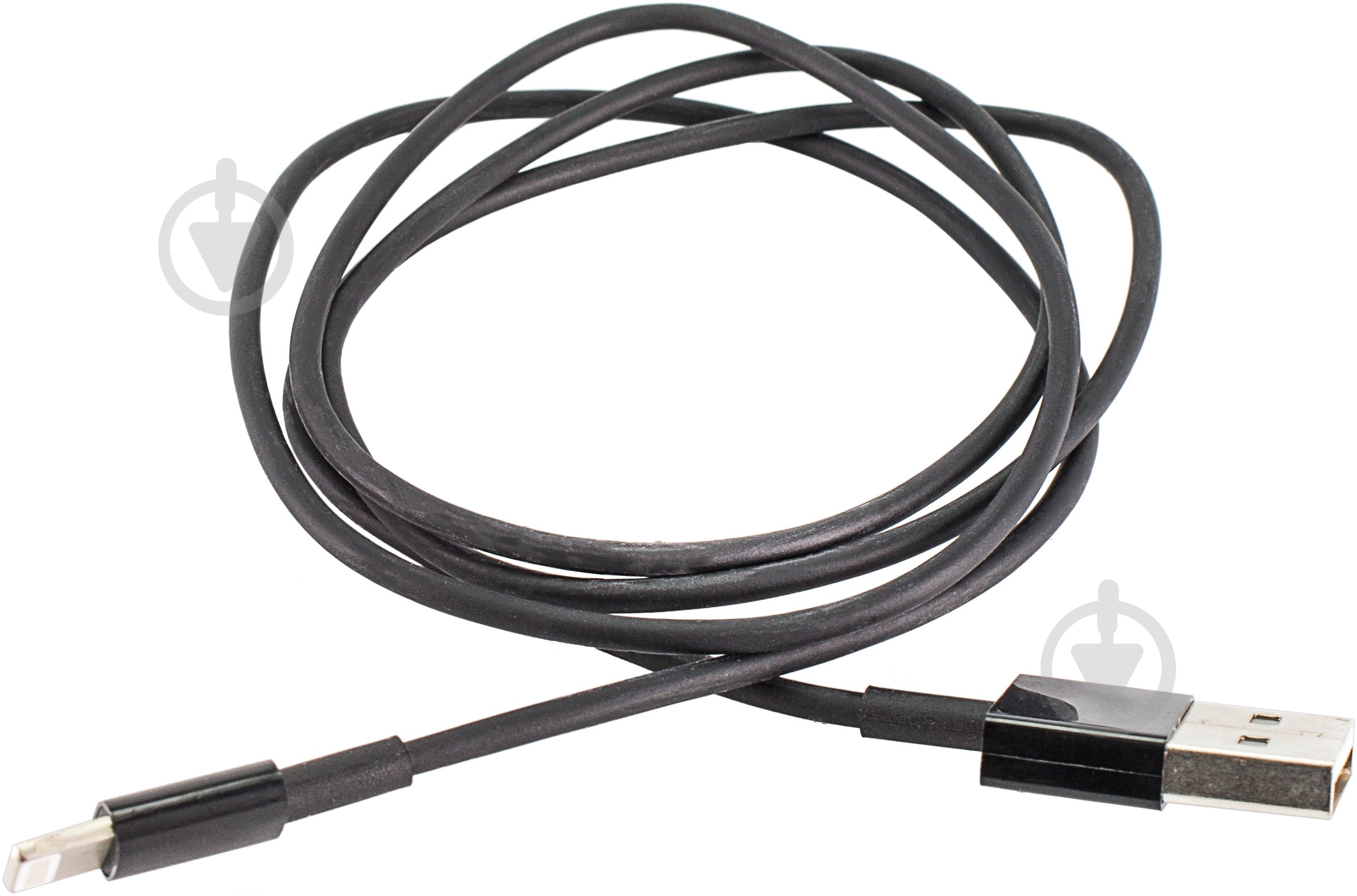 Кабель Luxe Cube 1 м черный (LIGHTNING TO USB BLACK) - фото 1