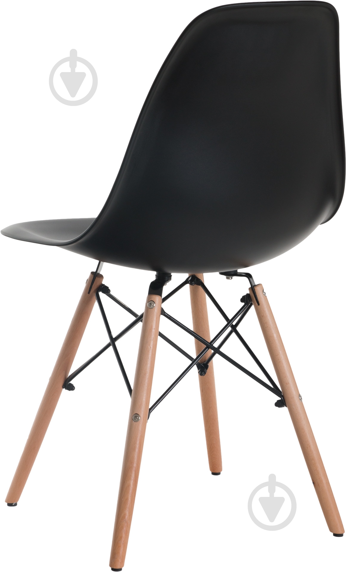 Стілець обідній Style 530x465x830 мм Black чорний/бук - фото 3