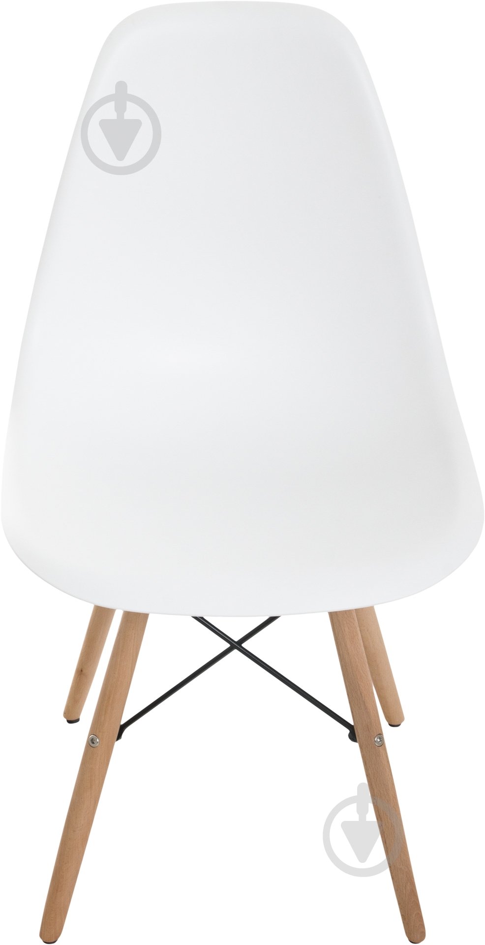 Стул обеденный Style 530x465x830 мм White белый/бук - фото 2