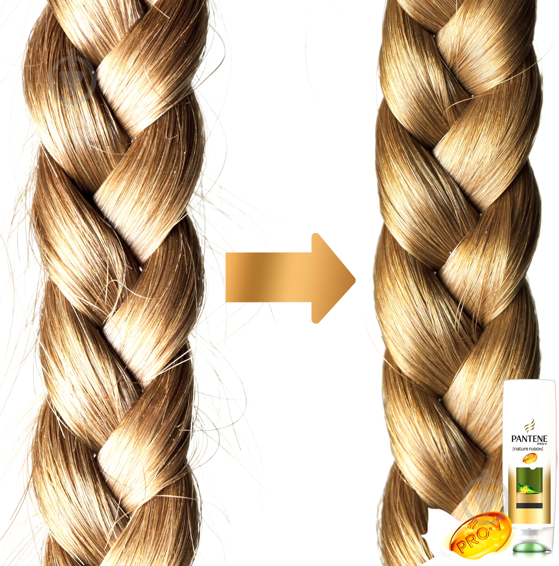 Бальзам Pantene Укрепление и блеск Pro-V Слияние с природой. Укрепление и блеск 200 мл - фото 3