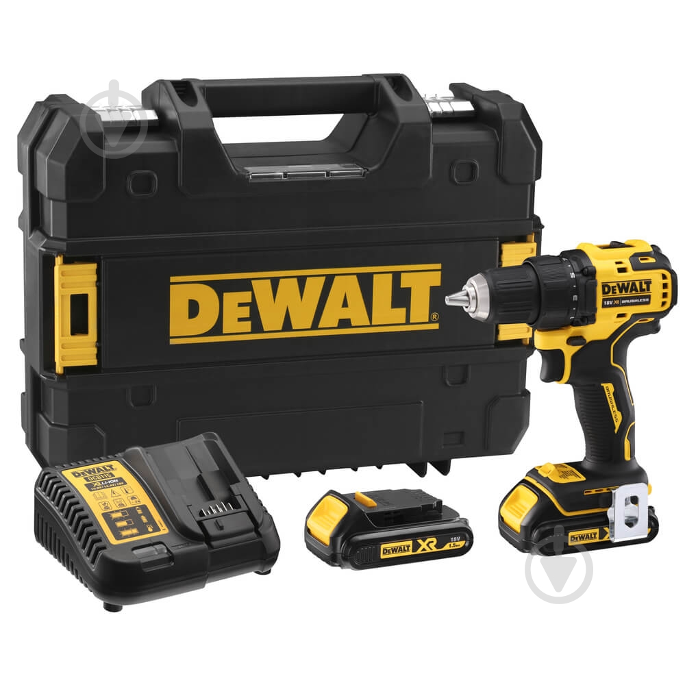 Шуруповерт аккумуляторный DeWalt DCD708S2T - фото 1