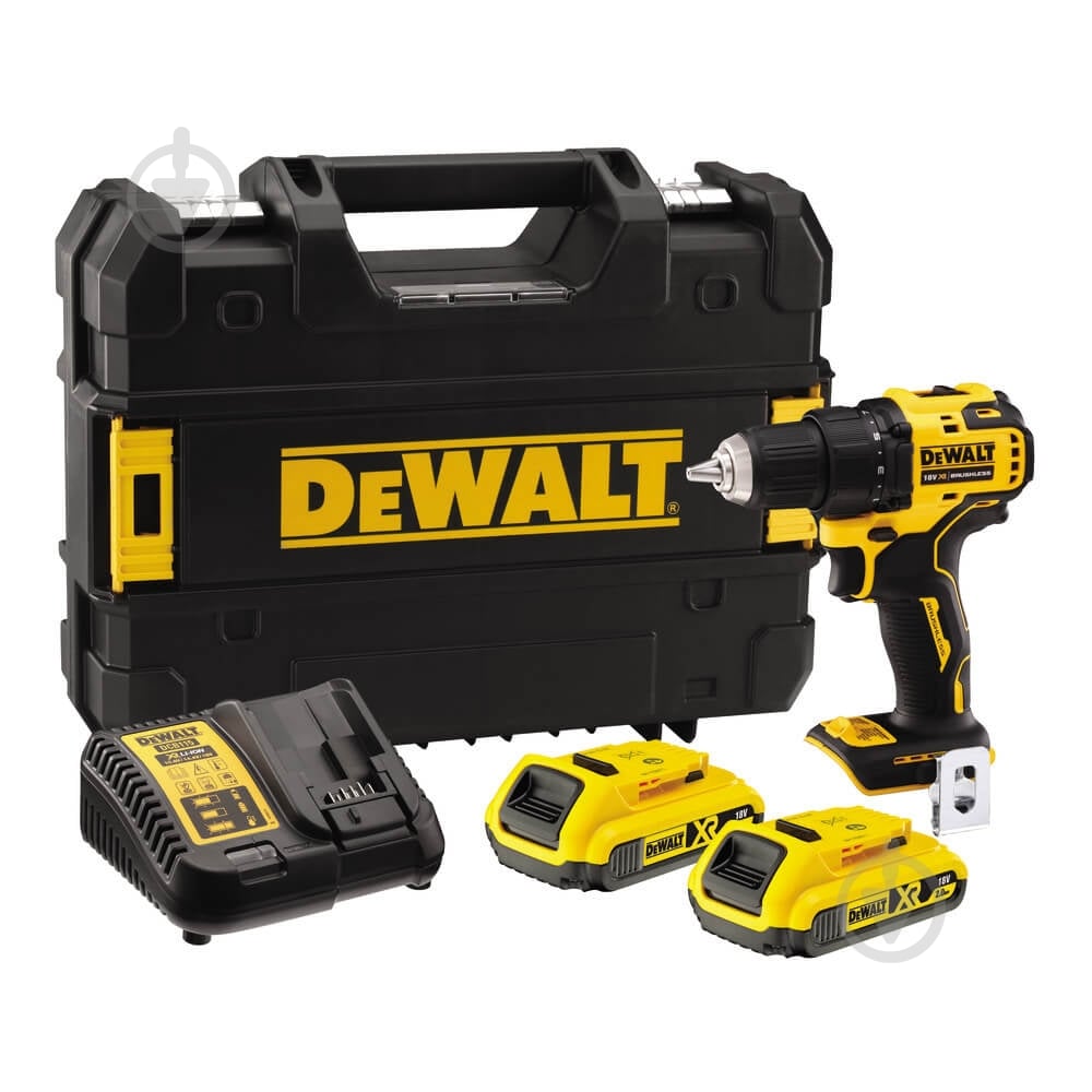 Шуруповерт аккумуляторный DeWalt DCD708D2T - фото 1