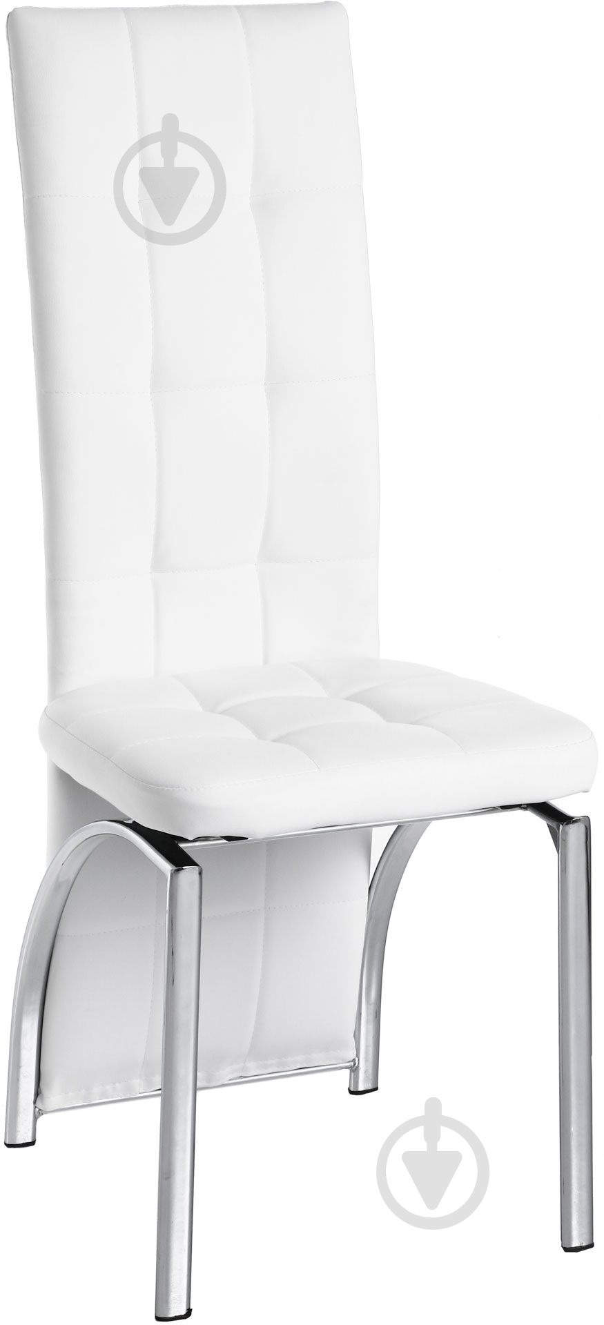Стул обеденный IMPERATOR White хром/белый - фото 1