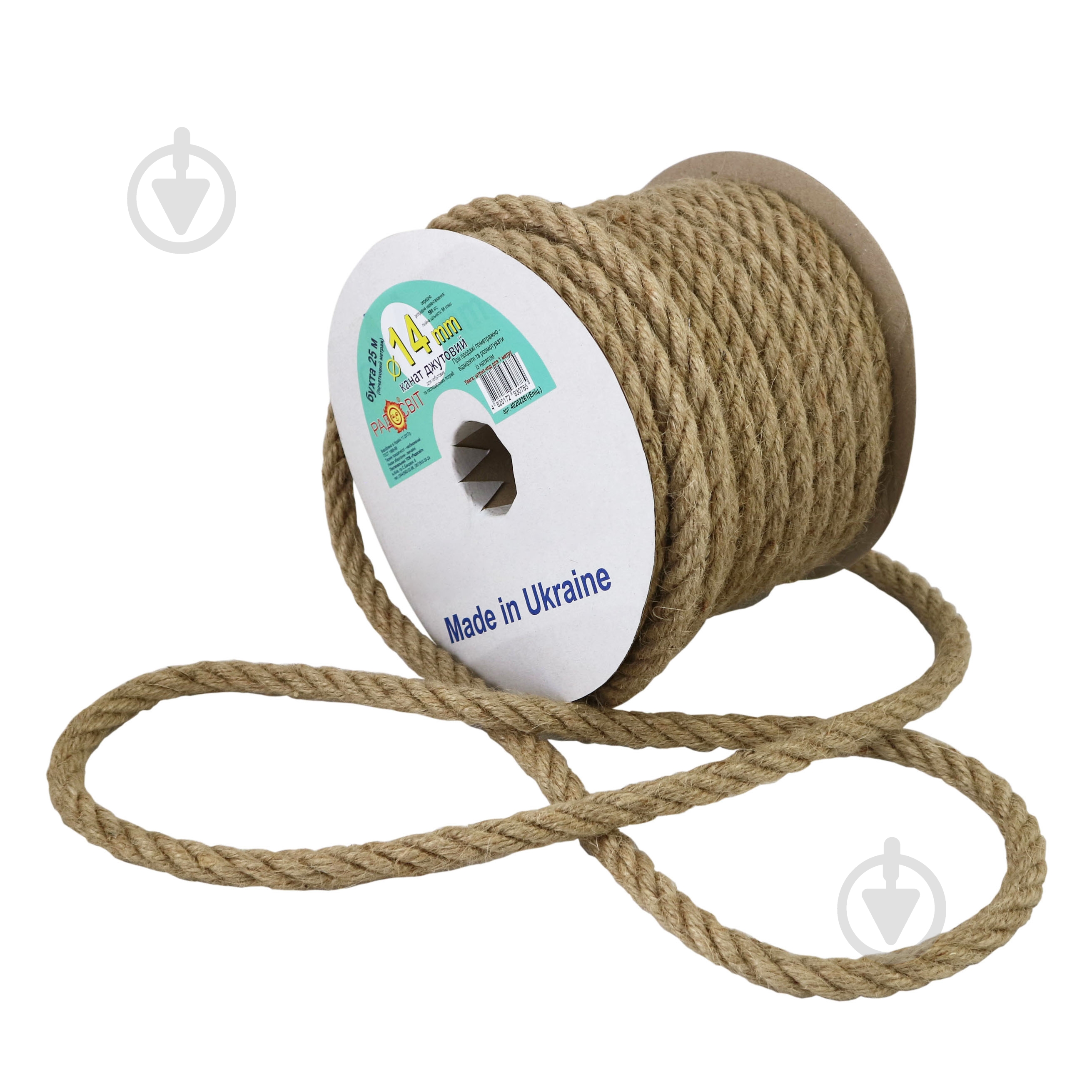 Канат Радосвіт джутовый 14 мм - фото 3