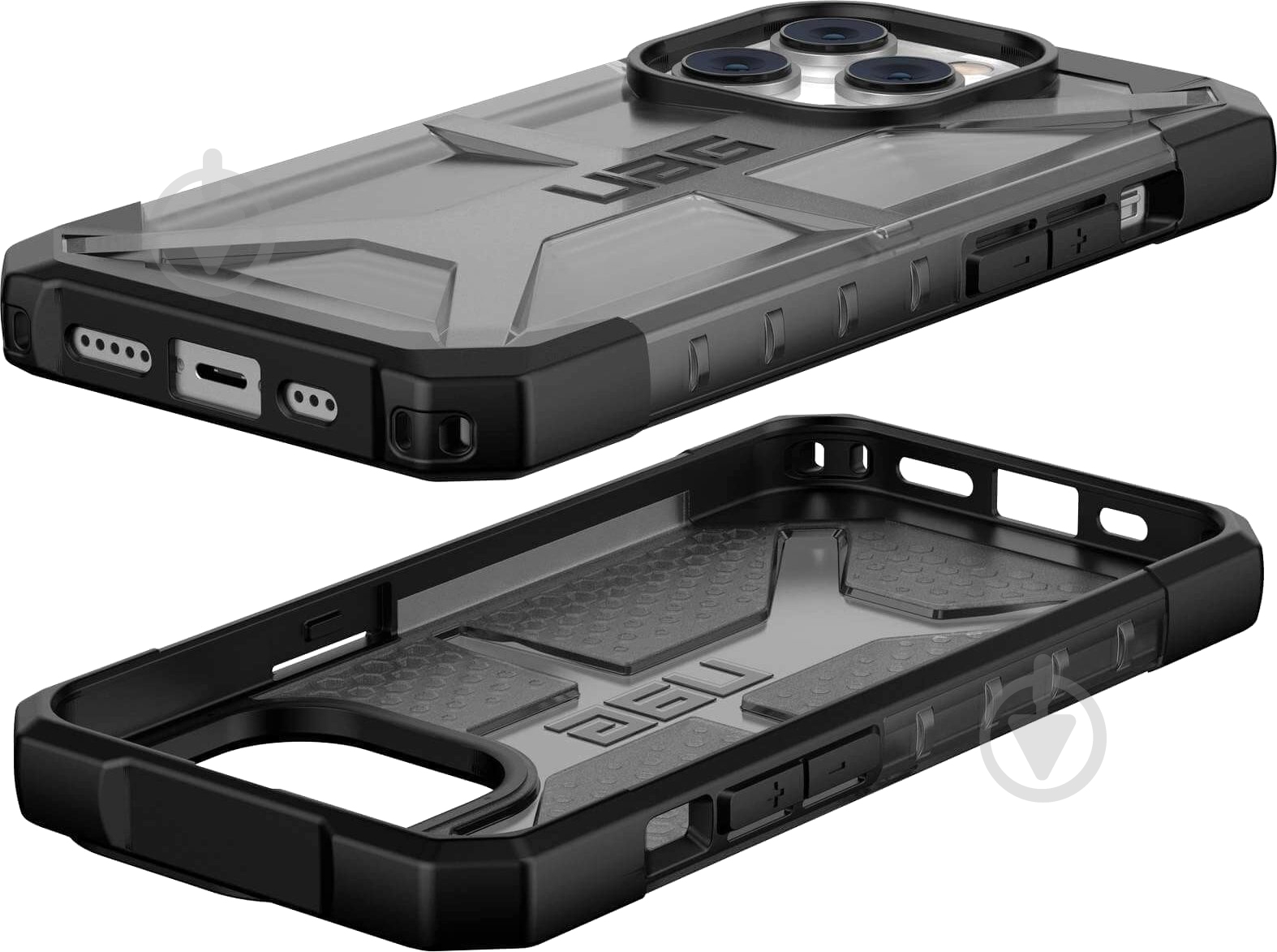 Чехол UAG Plasma для Apple iPhone 14 Pro ash (114066113131) - фото 2 Чехол UAG Plasma для Apple iPhone 14 Pro ash (114066113131) - фото 2