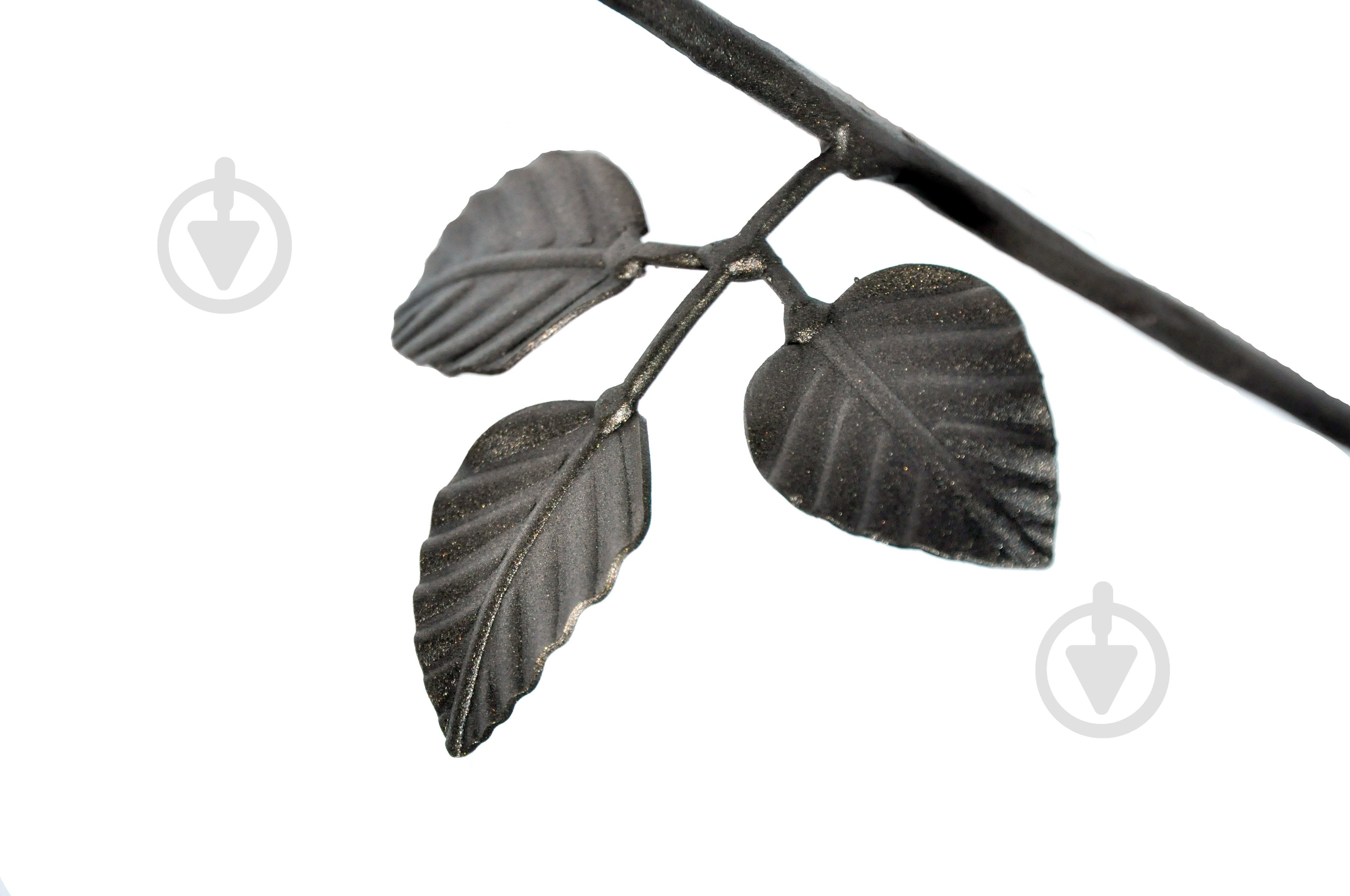 Цветок кованый Роза со стеблем 600 мм - фото 2