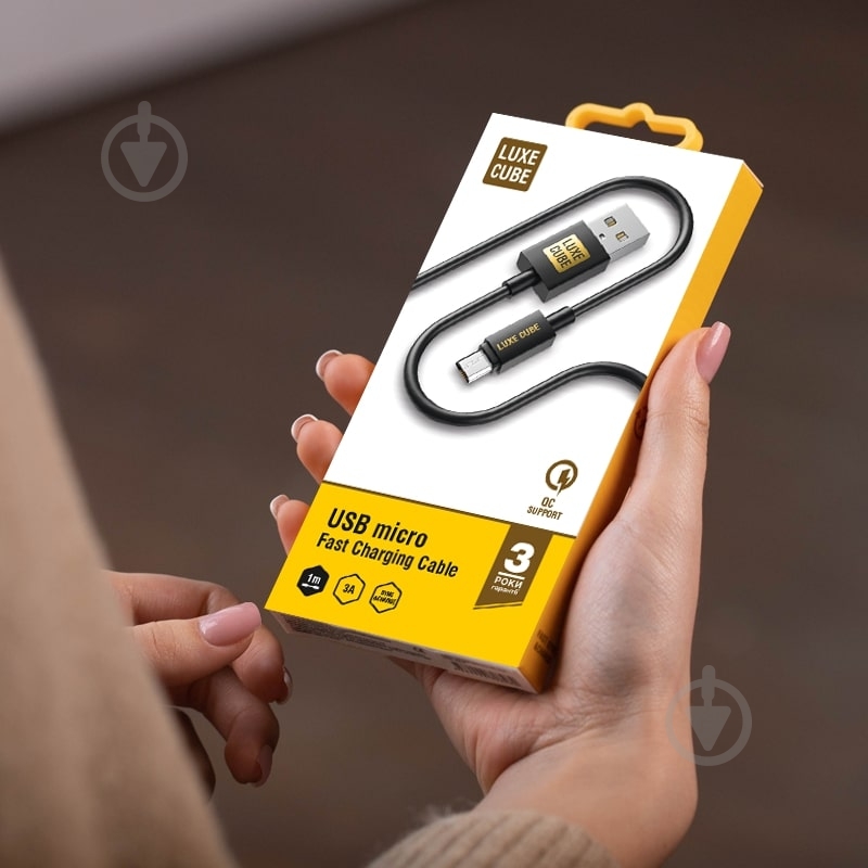 Кабель Белый 1,2 м белый (USB MICRO TO USB WHITE) - фото 2