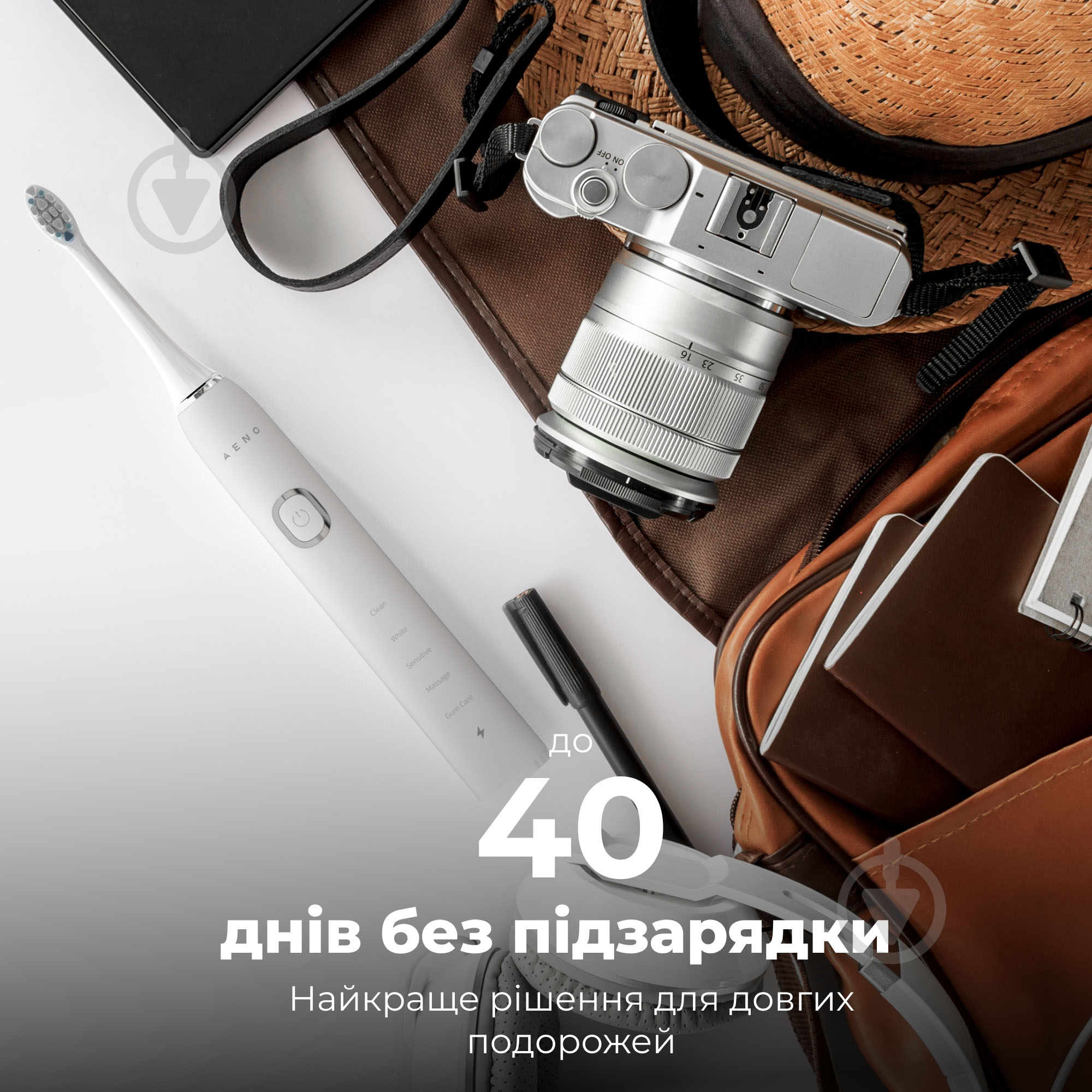 ВИТРИНА! Электрическая зубная щетка AENO DB5 - фото 17