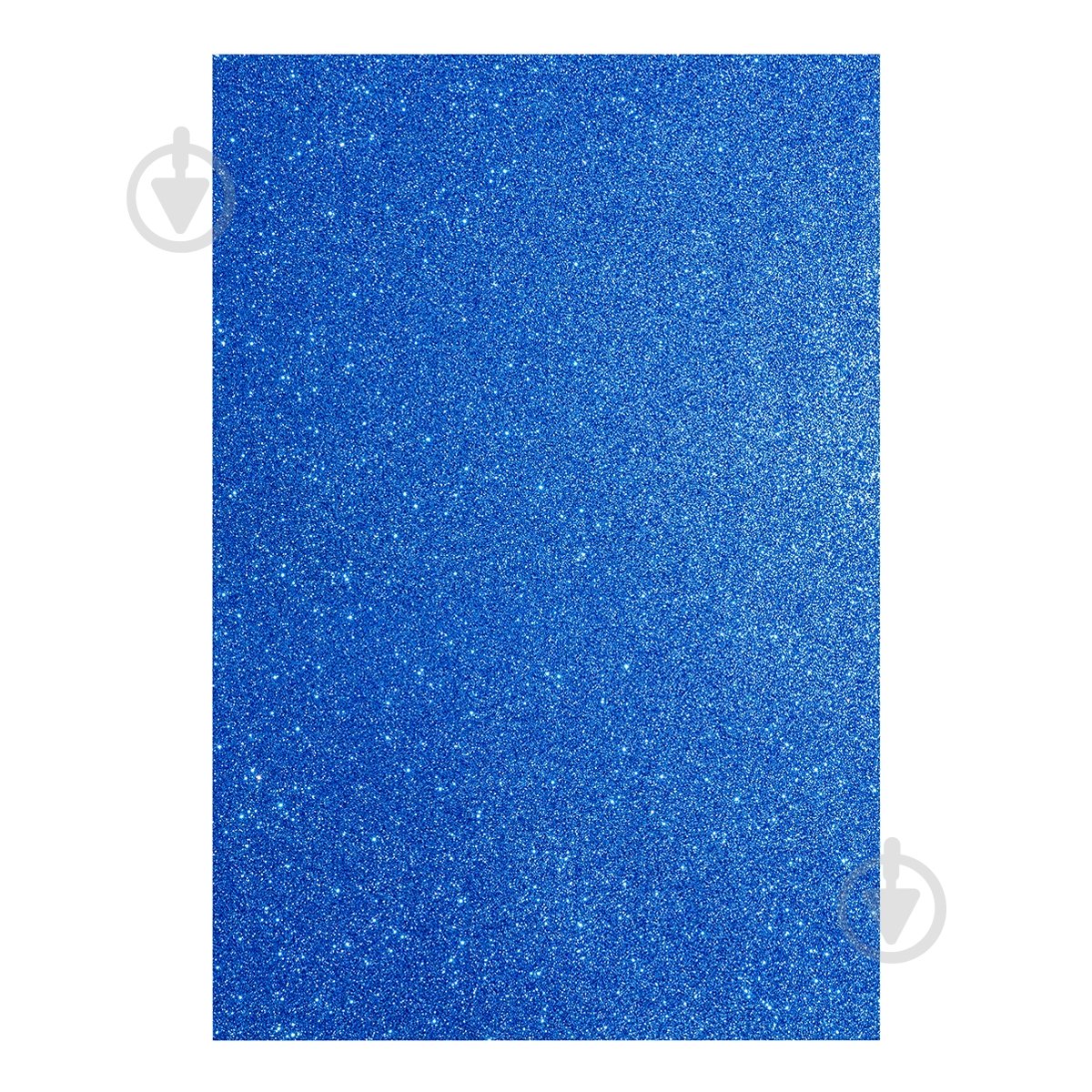 Фоамиран Santi ЭВА синий с глиттером 1,7х200х300 мм 10 лист. 742680 - фото 1