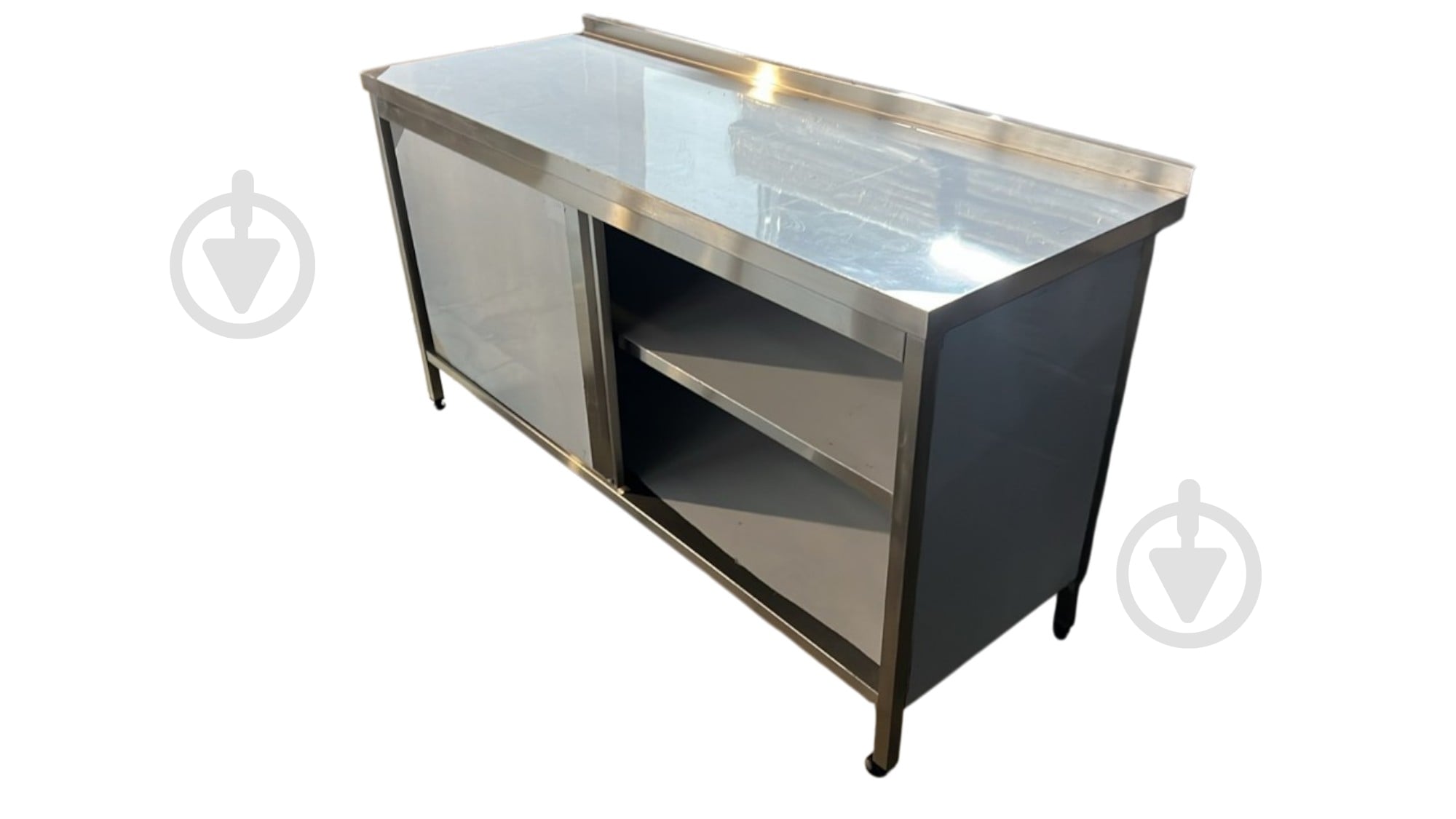 Стіл-тумба Lemax 1200x600х850 мм нержавіюча сталь - фото 1 Стіл-тумба Lemax 1200x600х850 мм нержавіюча сталь - фото 1