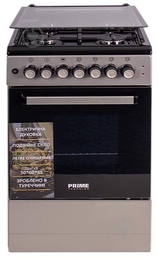 Плита комбинированная PRIME Technics Technics PSE 54119 B - фото 1