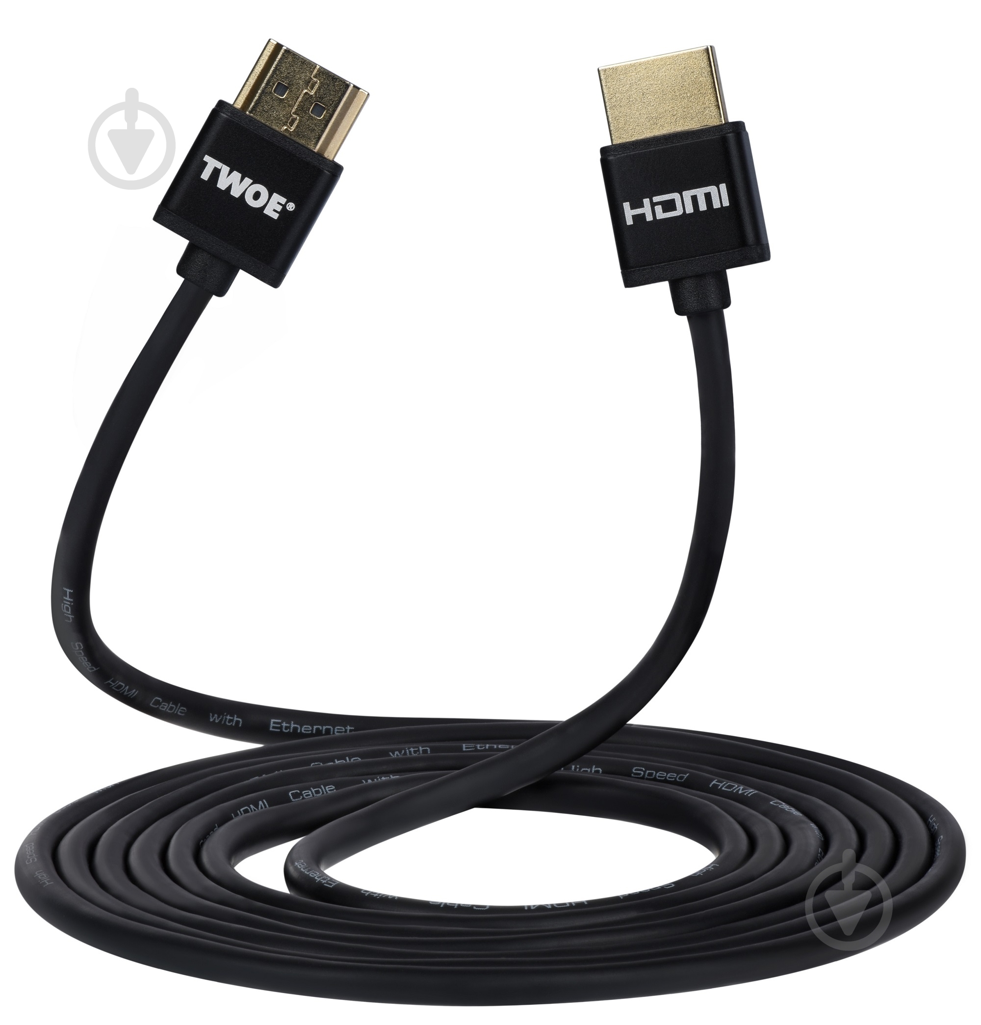 Кабель 2E HDMI AM 2 м черный (2EW-1119-2m) - фото 1 Кабель 2E HDMI AM 2 м черный (2EW-1119-2m) - фото 1
