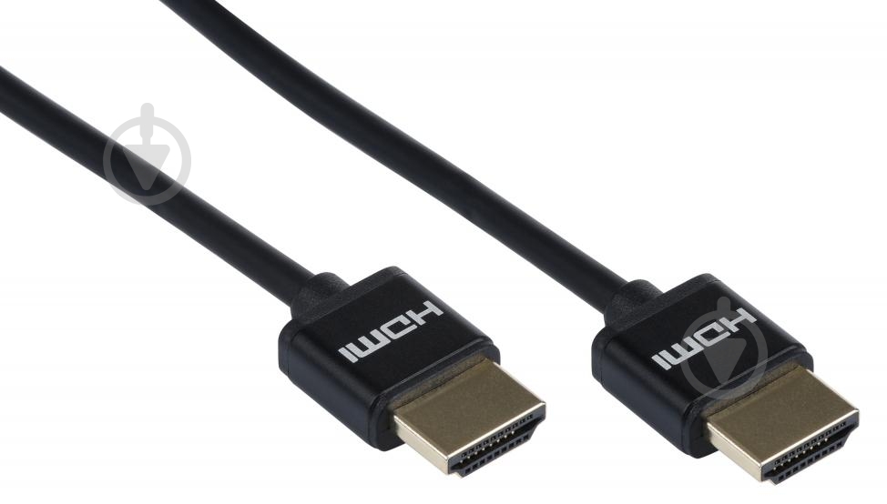 Кабель 2E HDMI AM 3 м чорний (2EW-1119-3m) - фото 2