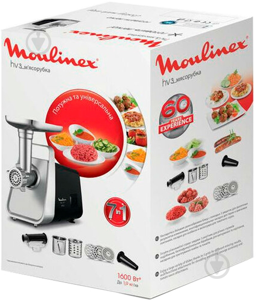 ВИТРИНА! Мясорубка Moulinex ME307832 - фото 7 ВИТРИНА! Мясорубка Moulinex ME307832 - фото 7