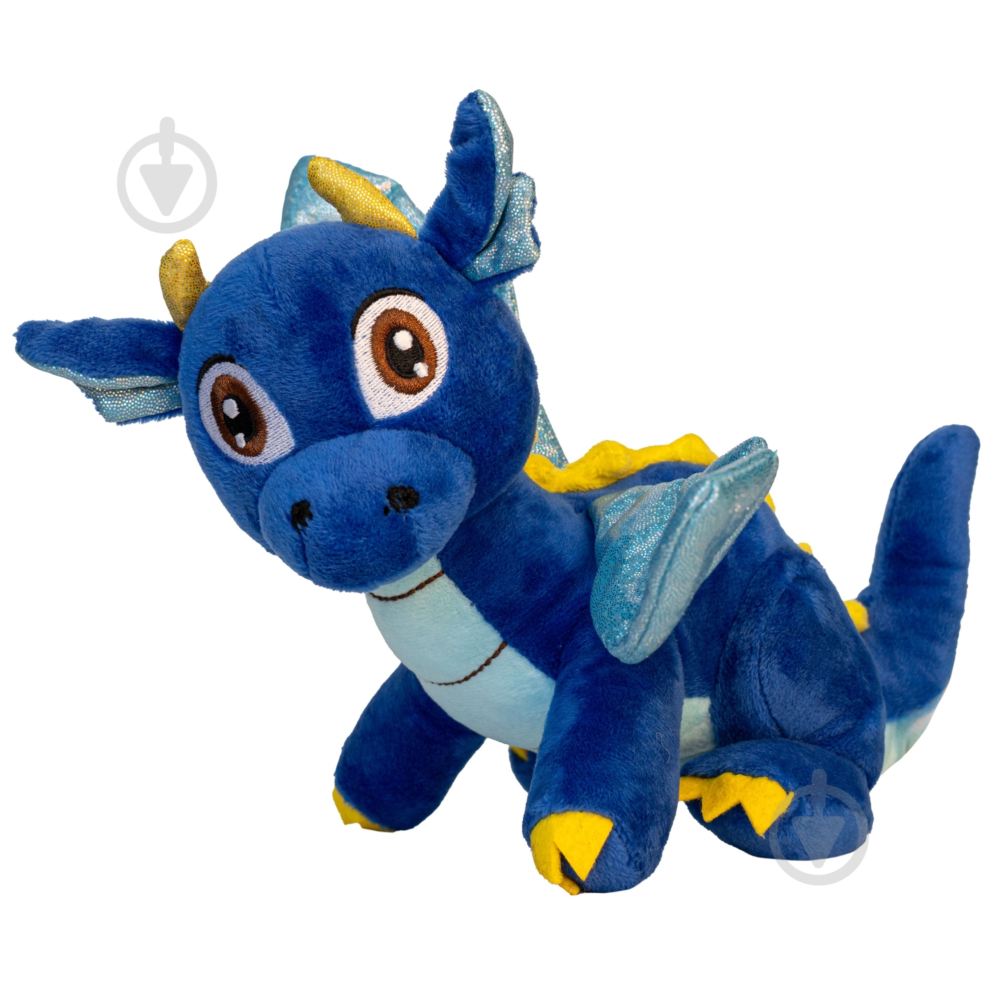 Игрушка Devilon Дракончик 20 см синий 396398 - фото 1