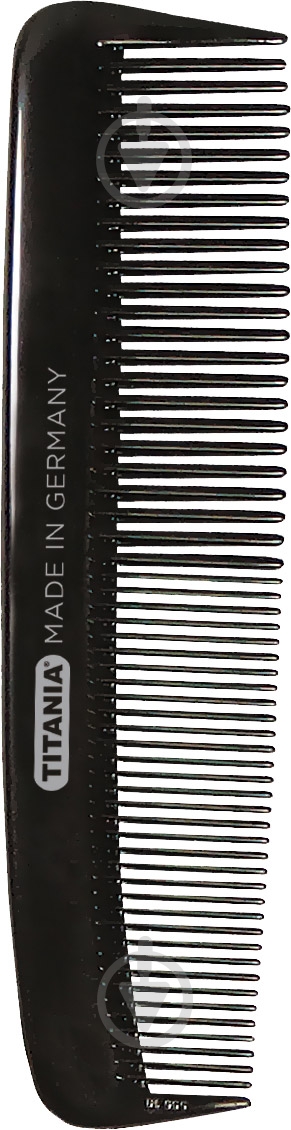 Гребешок TITANIA Афродита 1810/2 черный - фото 1