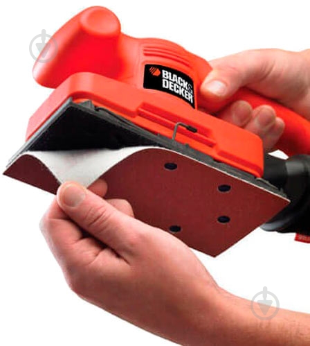 Вибрационная шлифмашина Black+Decker KA310 - фото 5