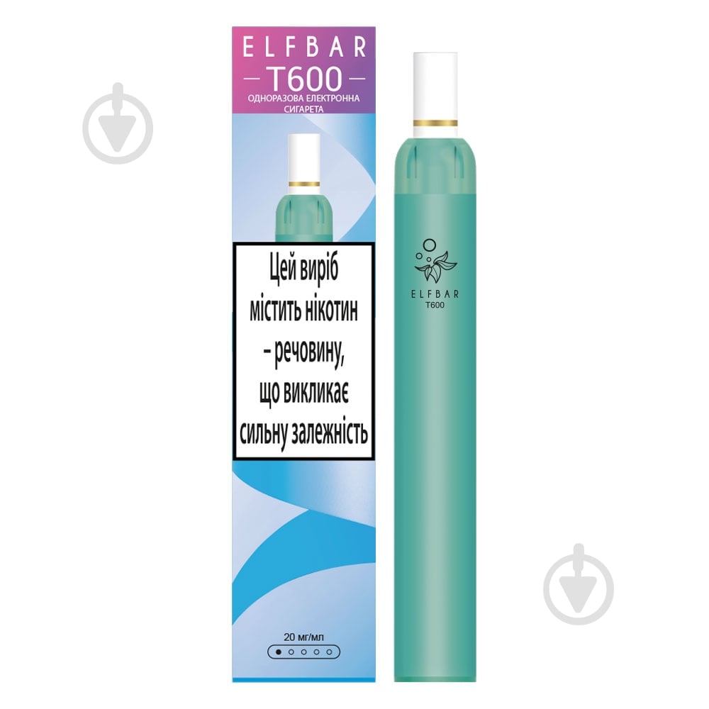 Сигарета электронная Elf Bar Т600 2 мл 2% - фото 1
