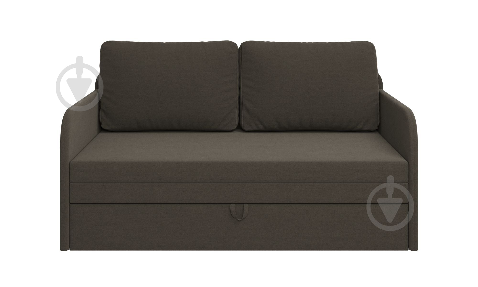 Диван прямой SOFYNO Поло коричневый 1584x977x737 мм - фото 2