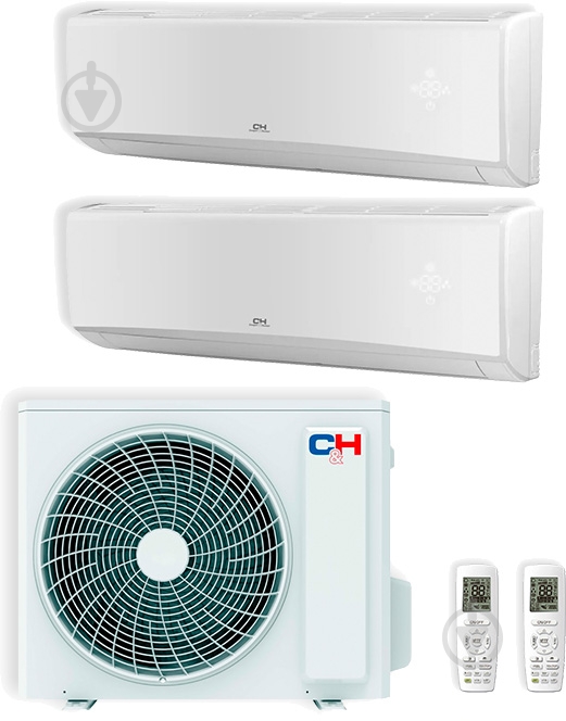 Мультисплит-система Cooper&Hunter CHML-U14RK2-NG+CH-S07FTXE(I) х 2 шт - фото 1 Мультисплит-система Cooper&Hunter CHML-U14RK2-NG+CH-S07FTXE(I) х 2 шт - фото 1