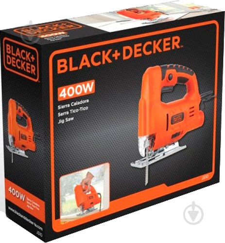 Электролобзик Black+Decker JS10 - фото 6 Электролобзик Black+Decker JS10 - фото 6