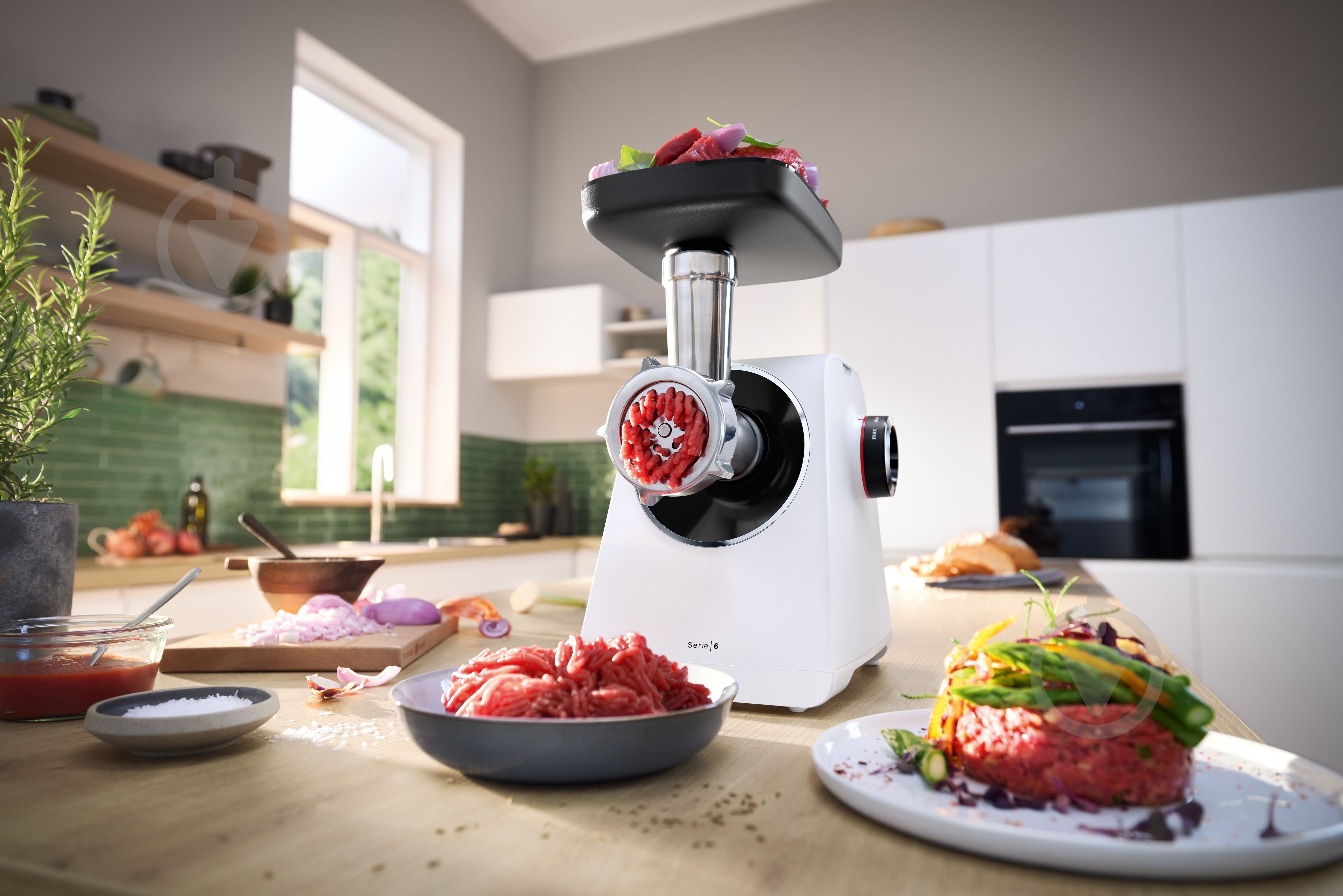 ВИТРИНА! Мясорубка Bosch Series 6 MultiPower MFWS607W - фото 19