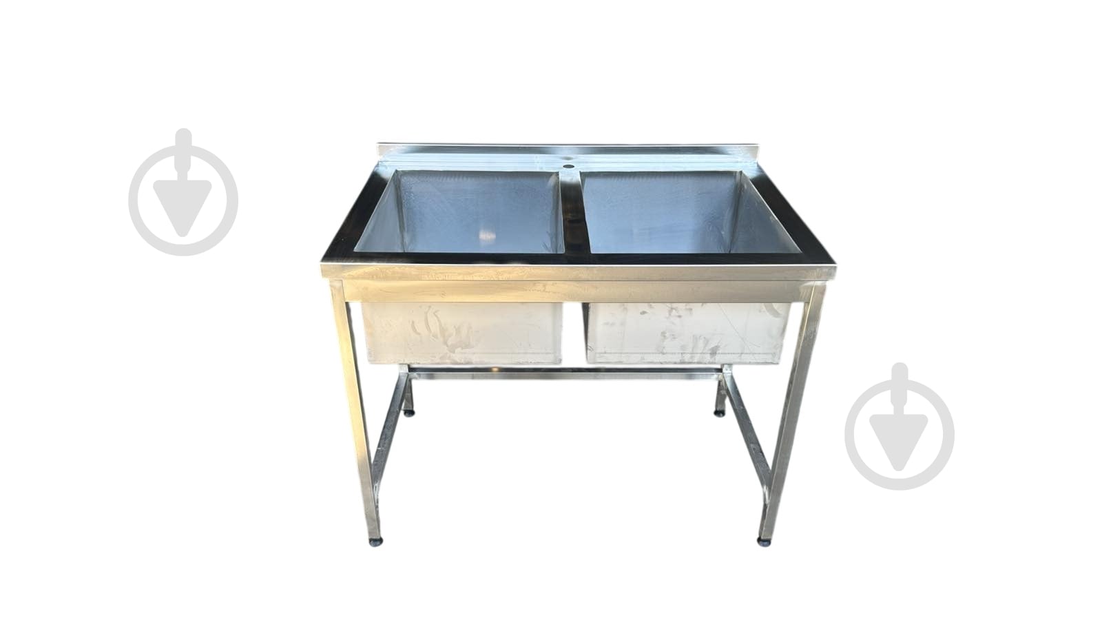 Мийка виробнича зварна з напівоб'ємним бортом без полиці Lemax 1100x700х850 мм нержавіюча сталь - фото 1 Мийка виробнича зварна з напівоб'ємним бортом без полиці Lemax 1100x700х850 мм нержавіюча сталь - фото 1
