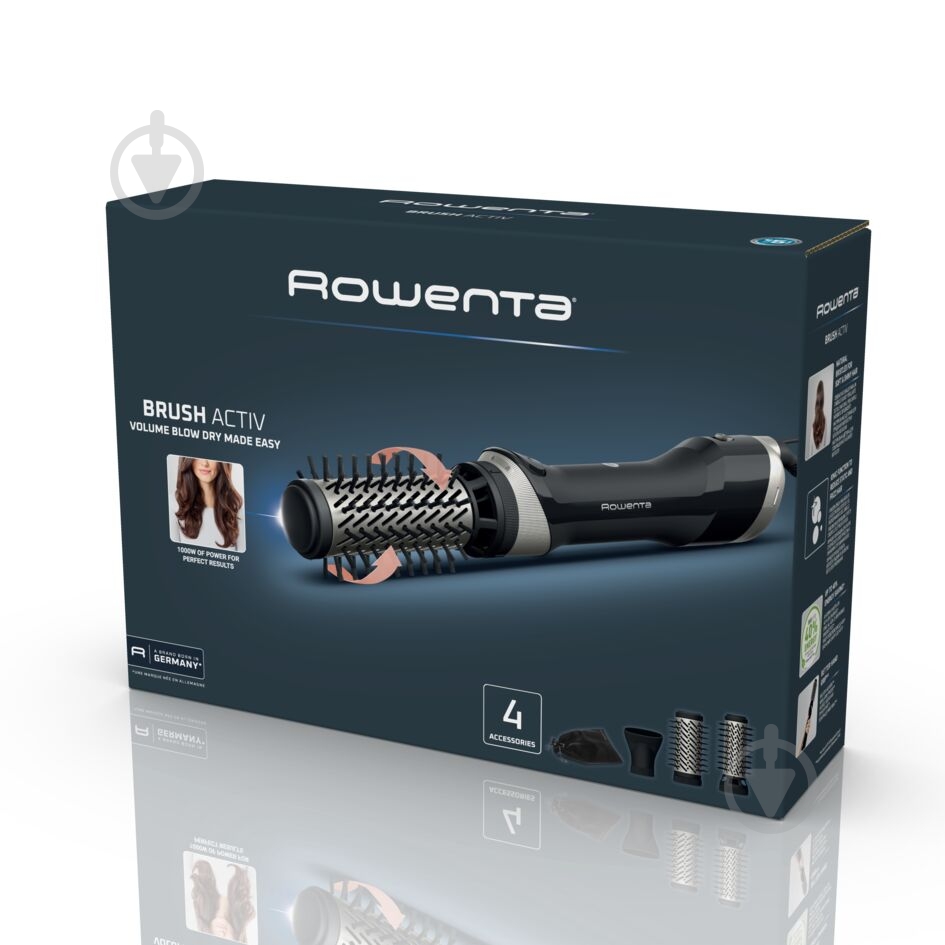 ВИТРИНА! Фен-щетка Rowenta Bruch Active UB9530F0 - фото 9 ВИТРИНА! Фен-щетка Rowenta Bruch Active UB9530F0 - фото 9