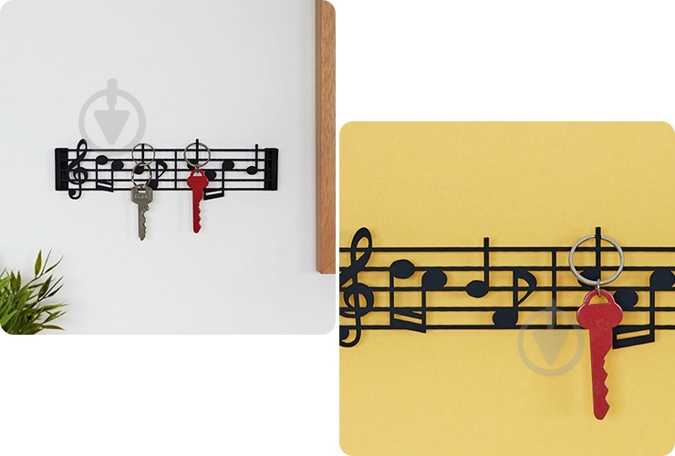 Ключница Supretto Музыка (72760001) - фото 3 Ключница Supretto Музыка (72760001) - фото 3