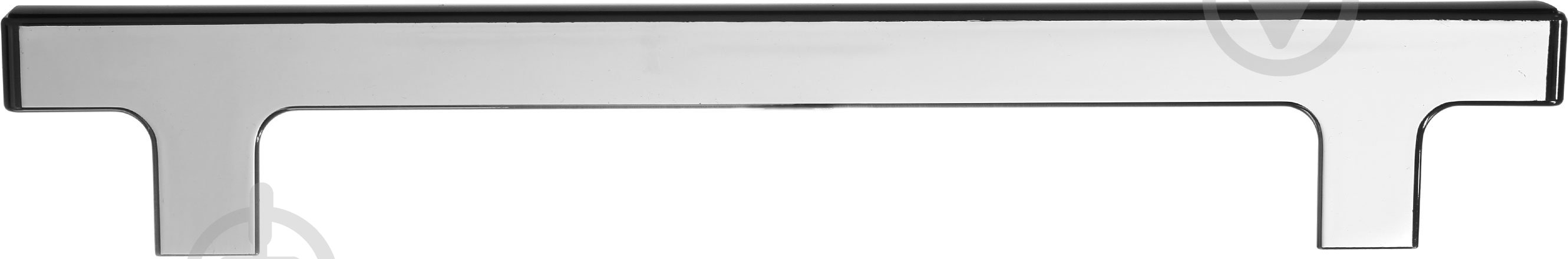 Меблева ручка скоба Schwinn K185 160 мм K185 венге/ хром - фото 2